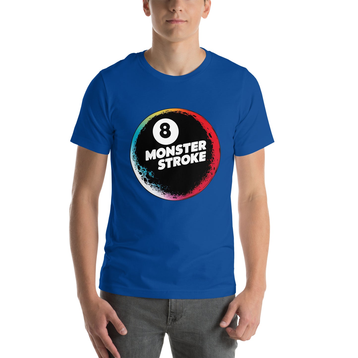 Dark side of the 8-ball Unisex t-shirt