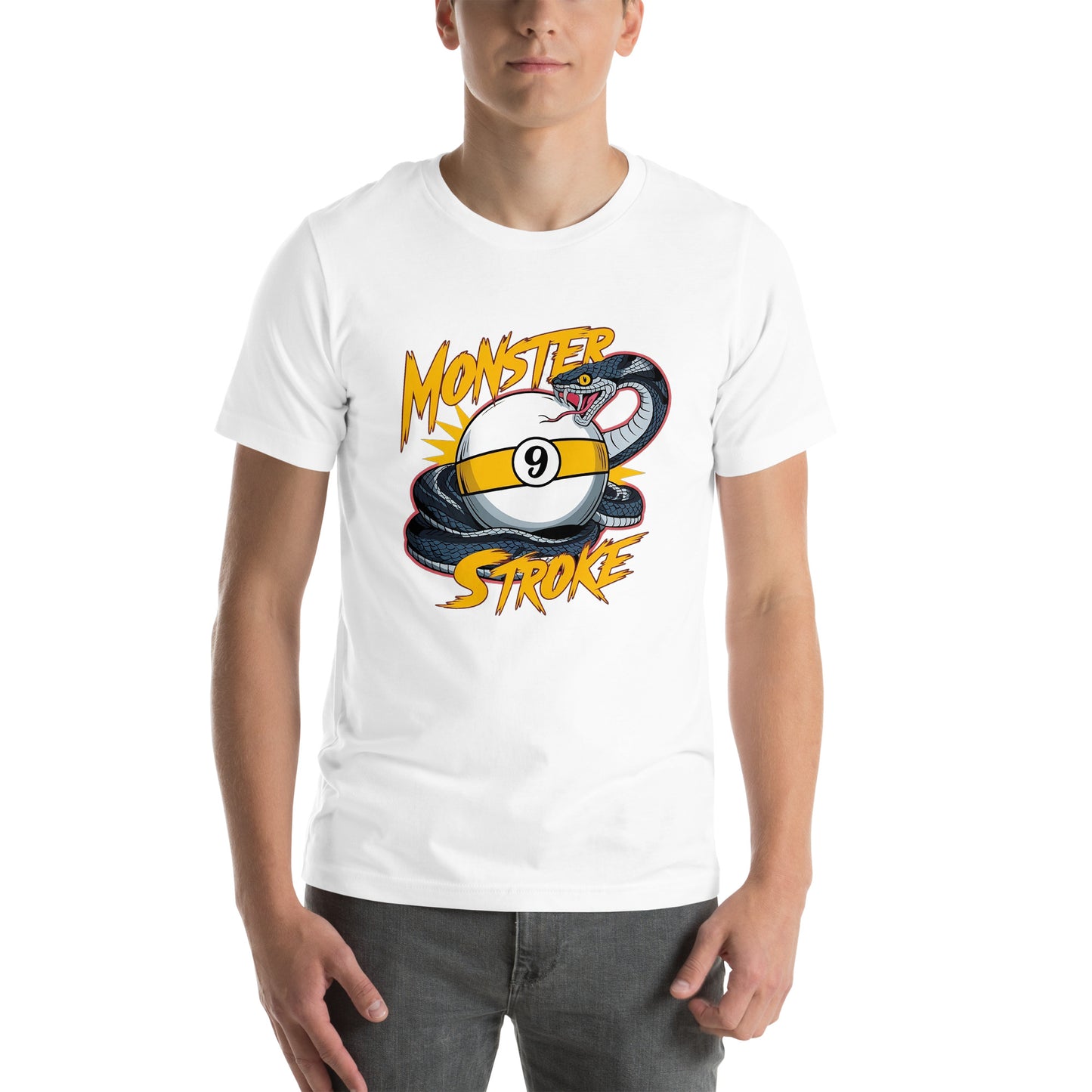 9-ball Snake Unisex t-shirt